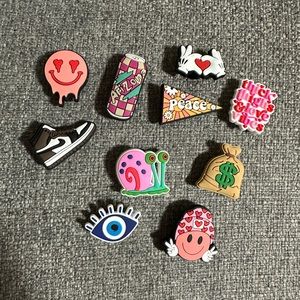 SET OF 3 Jibbitz for Crocs • Random Bundle 😋